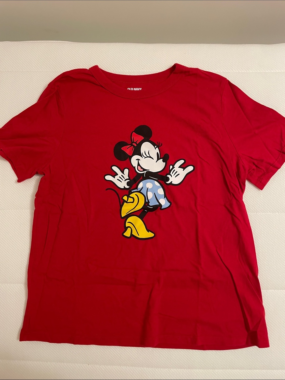 Old Navy Red Minnie Mouse Short Sleeve Tee